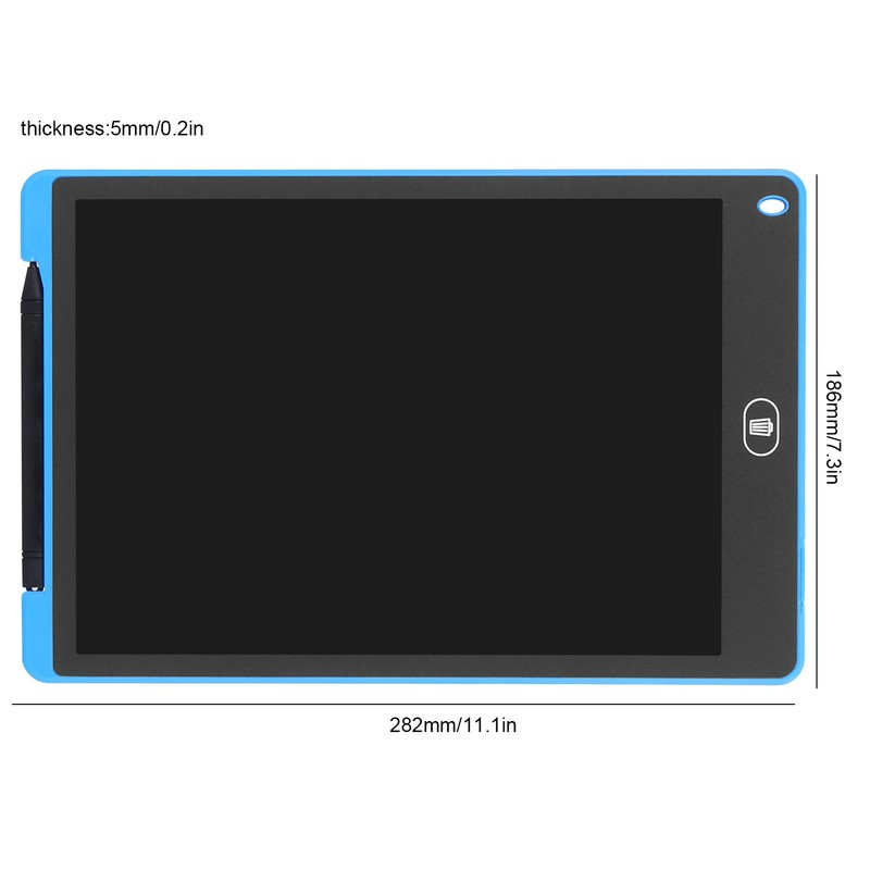 12in LCD Writing Painting Board Drawing Pad Handwriting Tablet Gift