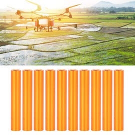 10pcs M3x30mm Aluminum Bolt Fixing Rods for Aircraft Quadcopter Orange Round Spacer