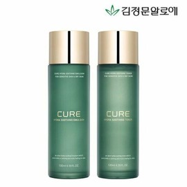 (현대홈쇼핑)김정문알로에 큐어 하이드라 수딩 스킨+로션 기초세트 (1세트) (Hyundai Home Shopping) Kim Jung Moon Aloe Cure Hydra Soothing Skin + Lotion Basic Set (1 Set)