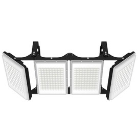 ROMMOR 800W LED Flood Light, 80000LM Super Bright Outdoor Security Lights with Wider Lighting Angle, 6000K Daylight White, IP66 Waterproof，Suitable for All Outdoor venues