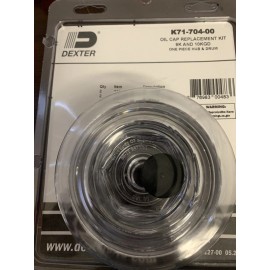 Dexter OEM Dexter K71-704-00 Oil Cap Replacement Kit 9K & 10KGD One Piece Hub & Drum