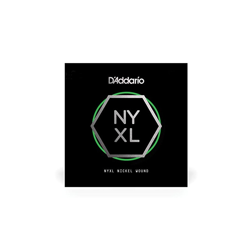 D'Addario NYXL Nickel Wound Electric Guitar Single String, .052