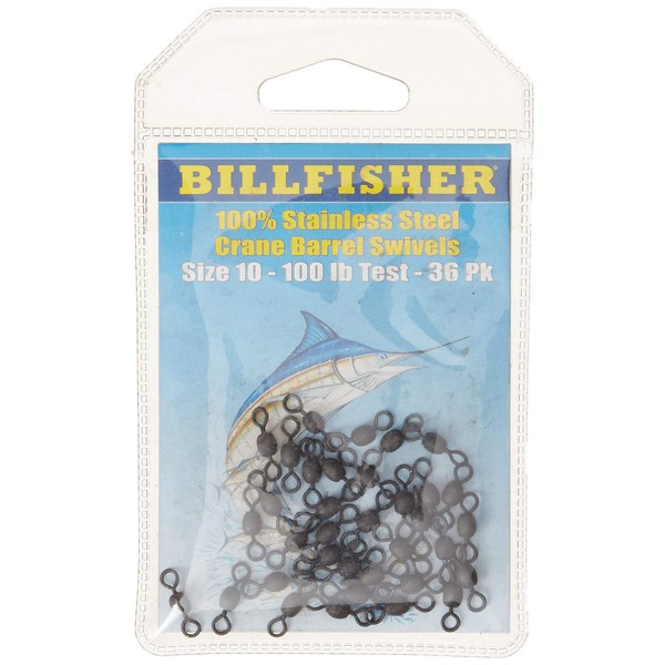 Billfisher R10GB Barrel Fishing Swivels