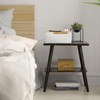 Relaxdays Cable Box for 2 Power Strips, Bamboo Lid, Plastic,