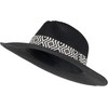 styleBREAKER 04025046 Women's Panama Sun Hat Plain with Fabric Hat