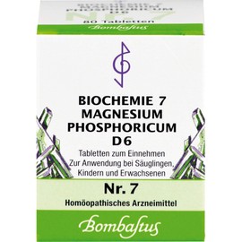 Biochemie 7 Magnesium Phosphoricum D 6 Tablets Pack of 80