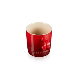 Le Creuset Stoneware Holly Collection London Mug, 12oz., Cerise
