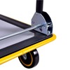 HOMGX Platform Cart, Folding Platform Hand Truck with Two 360-Degree