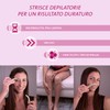 Elmaris Eyebrows and Upper Lips Cold Wax Hair Removal Strips
