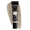 Nyx Professional Makeup, Glitter para cara y cuerpo, Tono Plateado