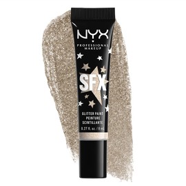 Nyx Professional Makeup, Glitter para cara y cuerpo, Tono Plateado