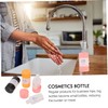 WOONEKY 3pcs Travel Bottle Set Portable Lotion Containers for Toiletries