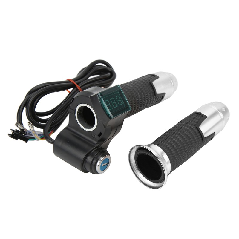 2PCS Electric Bicycle Throttle Handle Speed Control Throttle Grip with