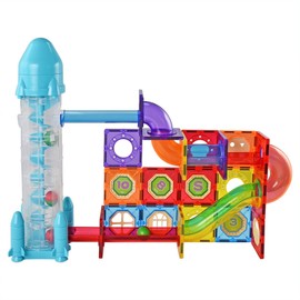 ZUMMY Kids Magnetic Building Blocks Tile Set ( 72-Piece)