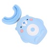 Cute Cartoon Bear Pattern U Shaped Automatic Toothbrush Electric Children