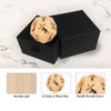 UNICRAFTALE Exercise Decision Dices Fitness Dice Wooden Decision Sieve With