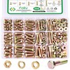 FOLIV 566Pcs Heavy Duty Bolts and Nuts Assortment Kit, Grade