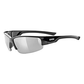 Uvex Unisex Sportstyle 215 Adult's Sports Glasses, black