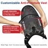 BUVUB Dog Protection Vest Harness Built-in Bendable Lightweight Steel Plate