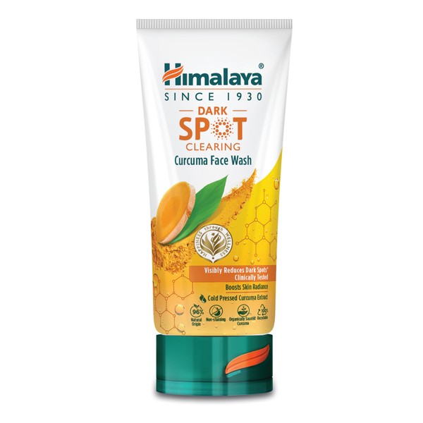 Himalaya Dark Spot Clearing Curcuma Face Wash, Boosts Skin Radiance