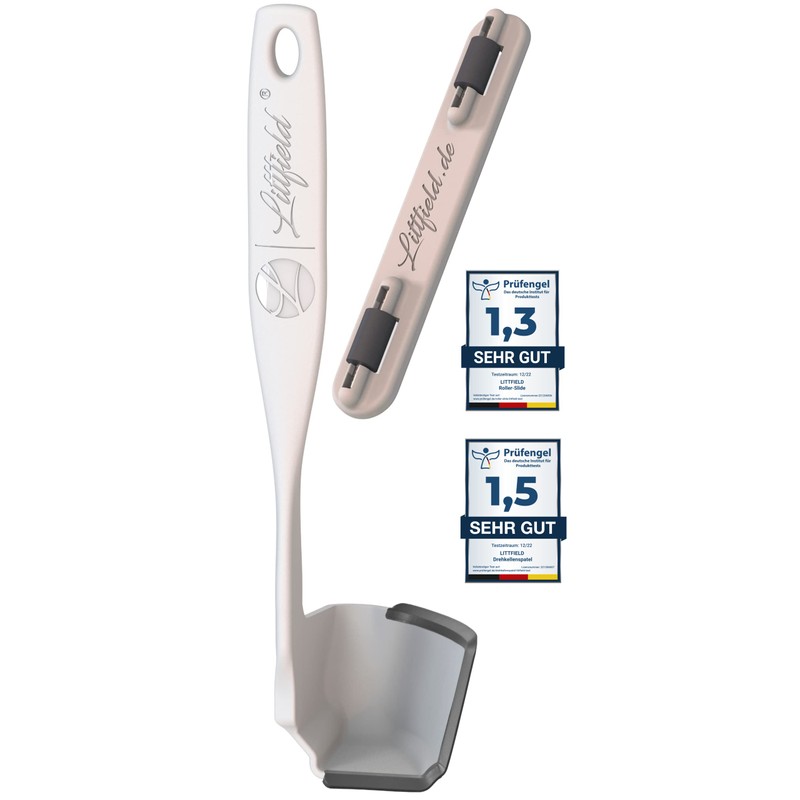 Littfield Thermomix Turning Trowel Spatula & Roller Slide Accessory Set