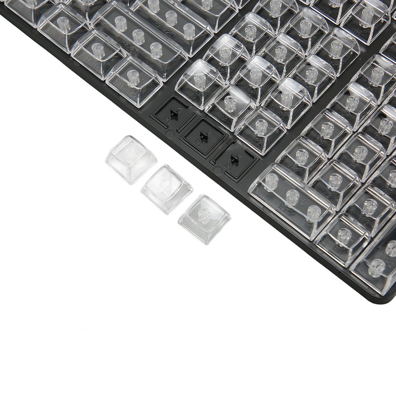 Keycap Set 132 Keys High Transparent PC CBSA Heigh Matte