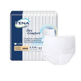 TENA Dry Comfort Protective Incontinence Underwear Diapers, Moderate M/L/XL  - Large 45-48" - 72 Count