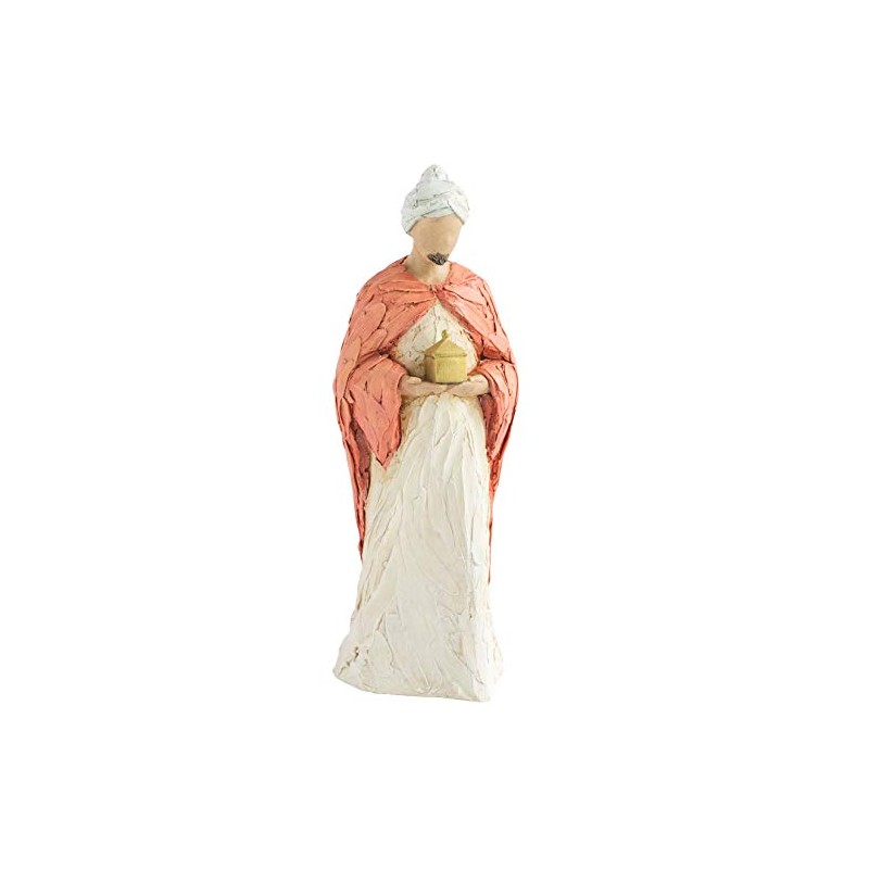 More than Words Nativity Figurines Wise Man Red (Frankincense)