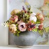 FiveSeasonStuff - Flores Artificiales Peonías de Seda y hortensias para