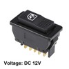 uxcell 5 Pins Car Window Switch Car Master Rocker Switch