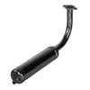 SUNQIAO Motorized Bicycle Exhaust, Bicycle Muffler Silence for 49cc 50cc
