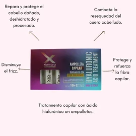 Tratamiento Capilar Ampolletas Ácido Hialurónico Xiomara10ml