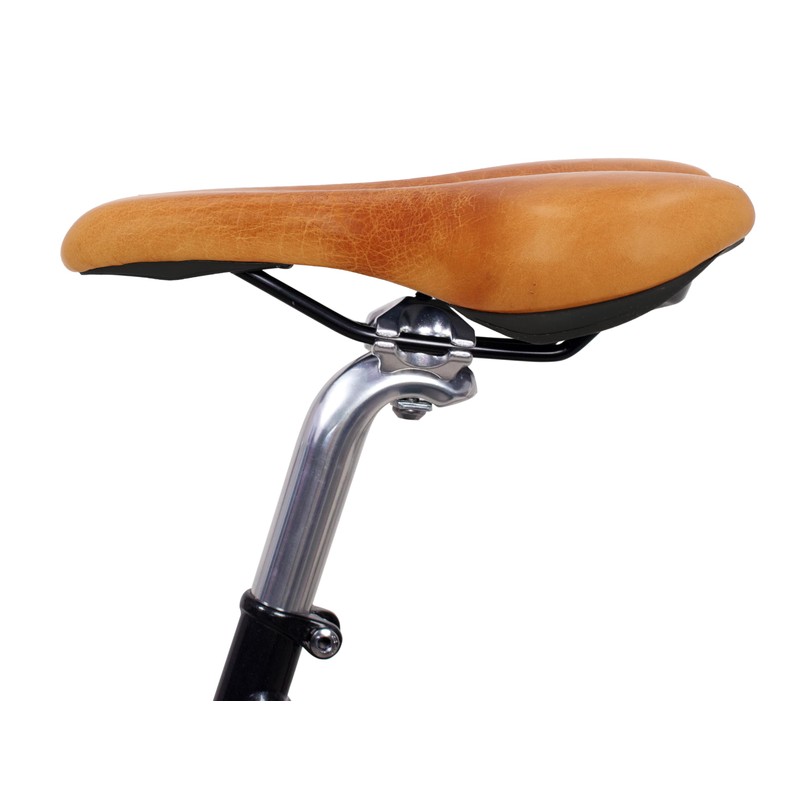 Gusti Regina S. Genuine Leather Bicycle Saddle Leather Saddle for
