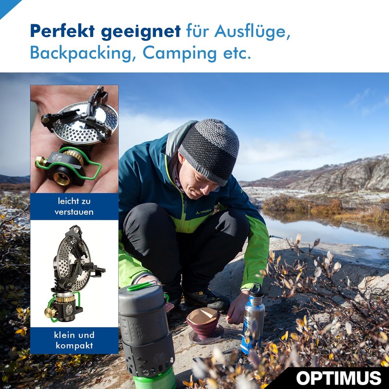 Optimus gas stove Crux 2016 camping stove
