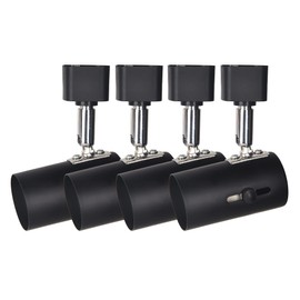 SHILIHE Cabezas de iluminación universal tipo H E26 (sin foco), con certificación ETL, paquete de 4 unidades