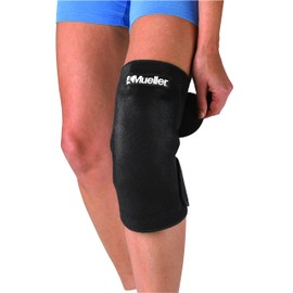 MUELLER Sports Medicine Reusable Cold/Hot Therapy Wrap, Ice Pack, Cold & Hot Packs for Injuries and Pain Relief, Black, Large