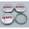 REPLACEMENT 4pcs GMC POLISHED Aluminum wheel Center Caps 22837060 83mm