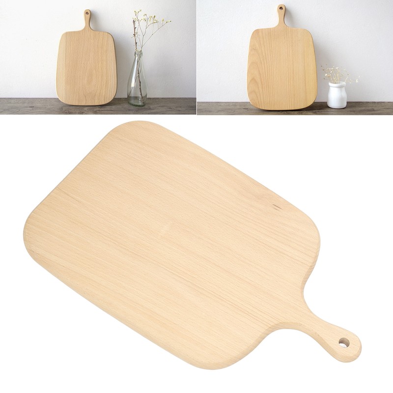Small Cheese Board Strong Beech Hanging Hole Simple Multi Purpose