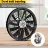 SXDOOL 250mm 25cm 10" Large Air Flow Cooling Fan,250X30mm AC