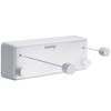 Danpoo Retractable Clothesline, 2x13.8ft Stainless Steel Clothes Line for Indoors/Outdoors,