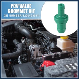 INFINAUTO PCV Valve Grommet Exhaust Positive Crankcase Ventilation Fittings No.1220423011 for Toyota Yaris Echo Green Stylish Design