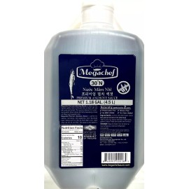 MegaChef Premium Anchovy Sauce (Nuoc Mam Nhi) 1.18 Gal~2/2026