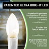 612 Vermont Ultra-Bright LED Window Candles with Timer, Battery Operated,