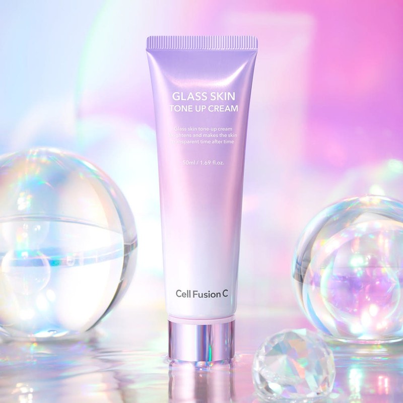 Cellfusion C Glass Skin Tone Up Cream 50ml+50ml / 셀퓨전씨