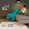 LIVIVO Flannel Fleece Blanket- Super Soft Cosy Cuddly Sofa Throw