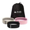 Fabric Resistance Bands Set of 3 - Anti Slip |