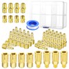 Meyeyaia 45pcs Air Coupler & Plug Kit,1/4”NPT Air Tool Fittings