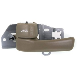 For Toyota Camry 1992 93 94 95 1996 Interior Door Handle Front, Driver Side Beige | With door lock button | Trim:All Submodels | TO1352183 | 6920632071K0