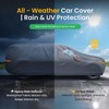 Minivan Car Cover for Chrysler Pacifica 100% Waterproof All Weather,