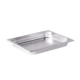Pentole Agnelli Inbox Gastro norm Pan, Dimension 26.5 x 32.5 x 4 cm, Stainless Steel, Silver, 26.5x32.5x4 cm